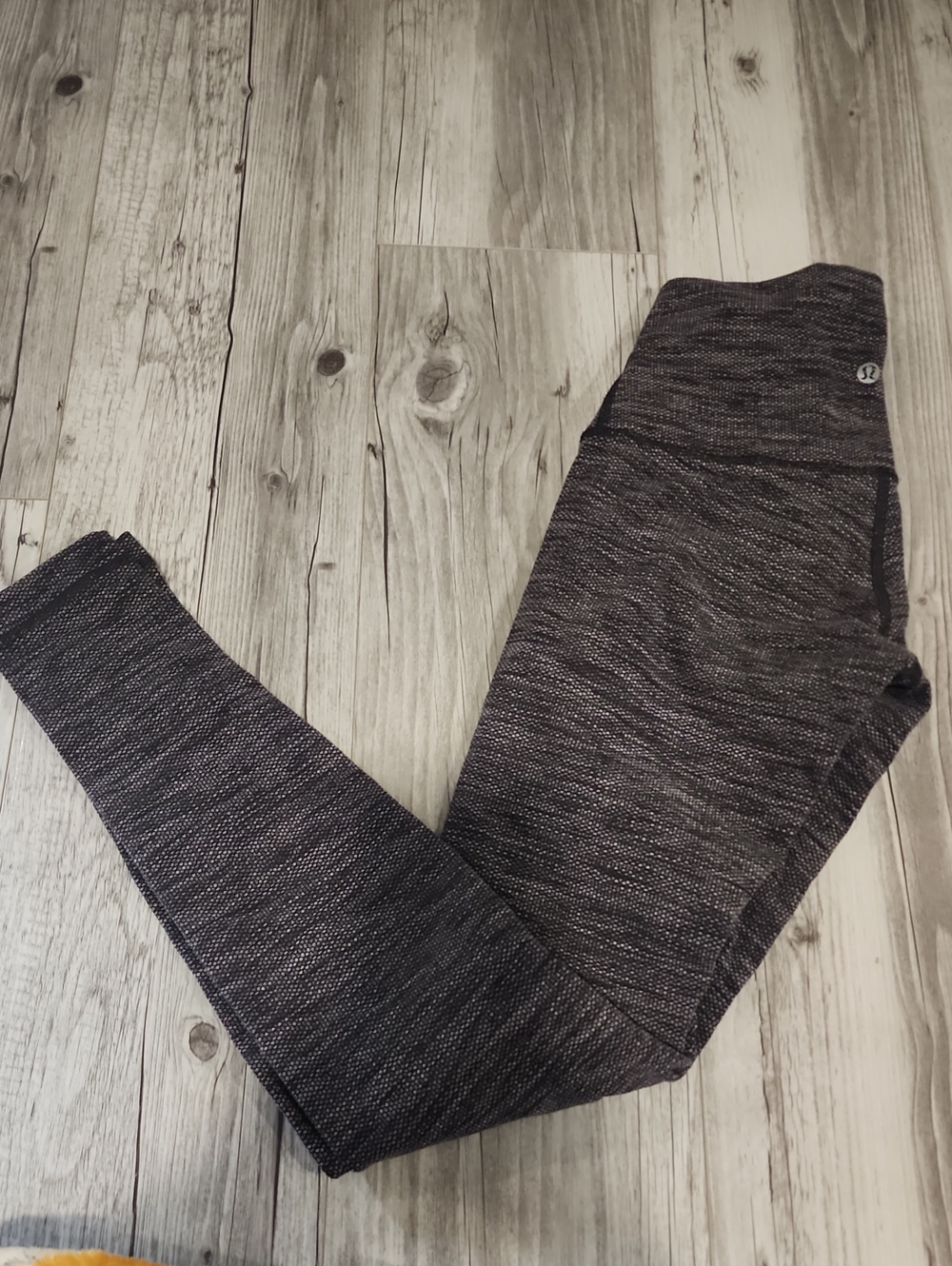 lululemon athletica Black Heather Women’s High-Rise Leggings